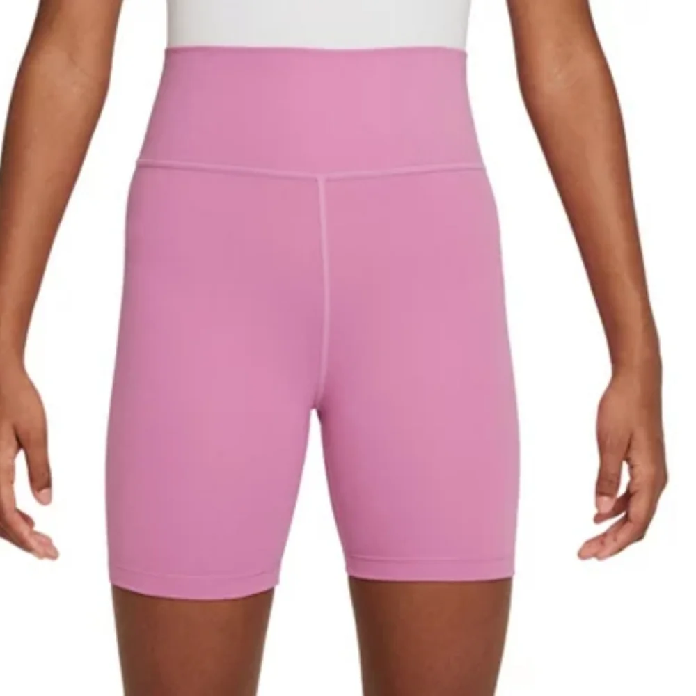 Nike Girls’ One Dri-FIT 5” Biker Shorts: PINK: NEW WITH TAGS: SIZE XL